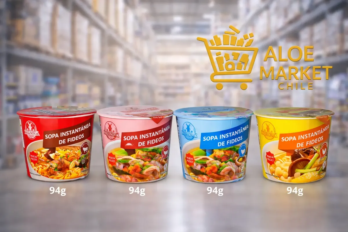 Sopa Bowl Molino 94 gr Carne-Pollo-Camaron-Carne Picante por 12 unidades